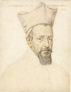 Borstbeeld van kardinaal de la Rochefoucault door Daniel Dumonstier