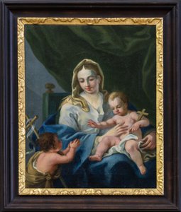 Maria met Jezus en Johannes
