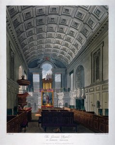 Interieur van de Chapel Royal in St James