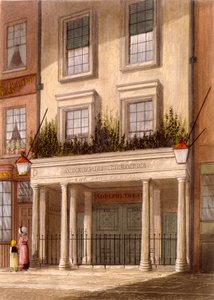 Het Sans Pareil Theater, 1826 door Daniel Havell