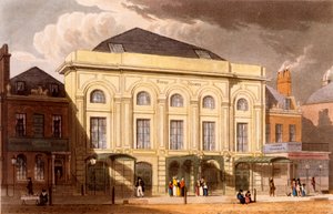 Het Surrey Theater, Londen door Daniel Havell