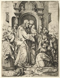 Christus Neemt Afscheid van Zijn Moeder