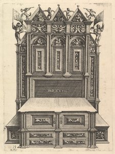 Ontwerp voor een bed, 1527
