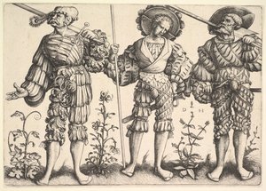 Drie Duitse soldaten