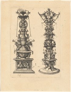 Twee Kandelaberontwerpen