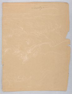 Tekening, Wolken, ca. 1840 door Daniel Huntington