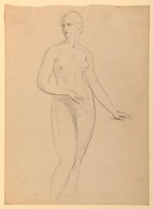 Tekening, mevrouw Henry Schieffelin, S, 1881 door Daniel Huntington