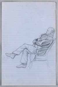 Tekening, Studie voor "Wetenschappelijke Groep", 1858 door Daniel Huntington