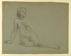 Vrouwelijk naakt, studie voor 