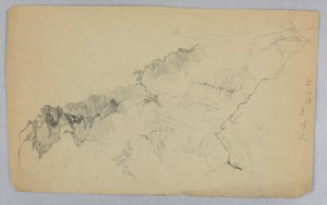 Van Onder de Neus van Mt. Mansfield door Daniel Huntington