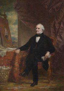 George Peabody (1795-1869) door Daniel Huntington