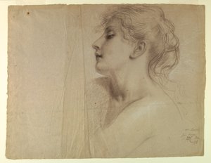 Mevrouw Levicz als Vrede, Studie voor 