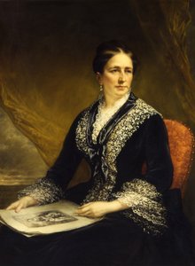Portret van Mary McCrea Stuart Mevr. Robert Leighton Stuart, ca. 1840-1885