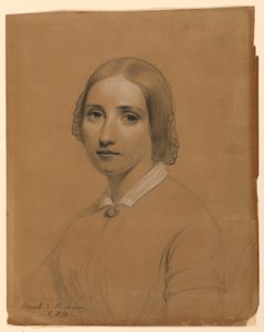 Portret van Sarah E. Richards door Daniel Huntington