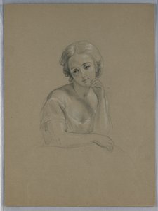 Mogelijke Studie voor "Marth" door Daniel Huntington