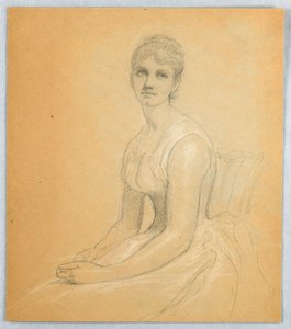 Schets voor Portret van een Vrouw