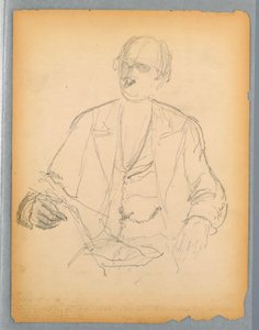 Schets voor een Portret door Daniel Huntington
