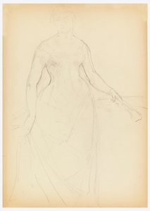 Schets voor een Portret van Bella Worsham