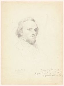 Schets van Peter Richards