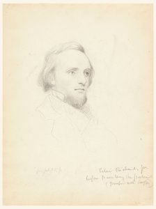 Schets van Peter Richards
