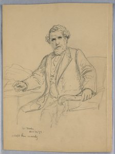 Studie voor Portret van Charles J. Martin