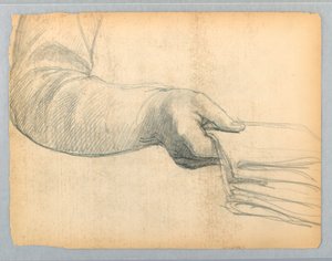 Studie van rechterarm