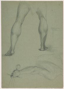 Twee Gedeeltelijke Anatomische Studies door Daniel Huntington
