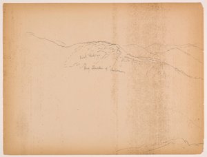 Zicht vanaf de Schouder van Mount Chocorua door Daniel Huntington