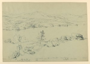 Witte Bergen vanuit het zuiden