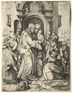 Christus Neemt Afscheid van Zijn Moeder