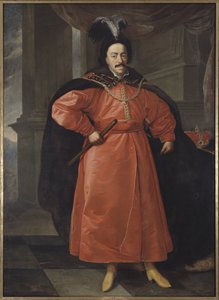 Portret van Jan II Casimir Vasa, koning van Polen door Daniel Jerzy Schultz
