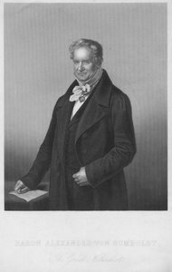 Baron Alexander Von Humboldt, de grote natuuronderzoeker, 1850s door Daniel John Pound