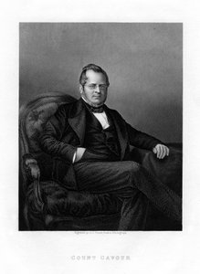 Graaf Camillo Benso di Cavour, Italiaanse politicus, 19e eeuw