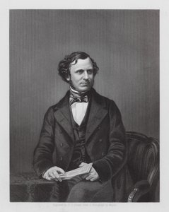 Edward Henry Stanley, Lord Stanley, Britse politicus door Daniel John. Pound