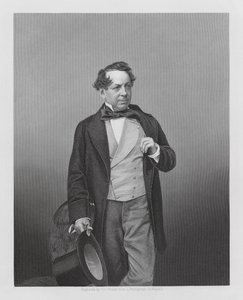 John Baldwin Buckstone, Engelse acteur en toneelschrijver door Daniel John. Pound