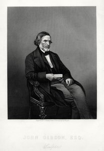 John Gibson, 1790-1866, Britse beeldhouwer, ca. 1880