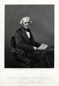Michael Faraday, Britse wetenschapper, ca. 1880 door Daniel John Pound
