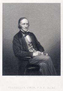 Sir Richard Owen, Engelse zoöloog, ca. 1860