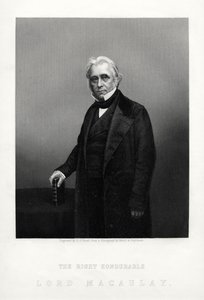 Thomas Babington Macaulay, Britse dichter, historicus en Whig-politicus, c1880