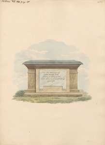 Graf van John Evans van Feltham Church