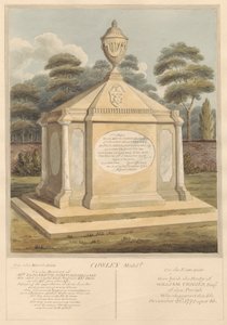 Graf van mevrouw Elizabeth Stafford Hilliard, Elizabeth Grosier, Gregory Grosier en William Grosier