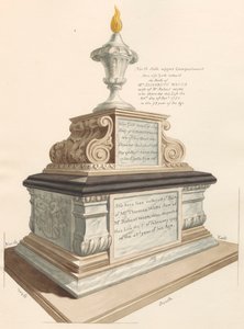Graf van de familie Watts, uit de West Ham kerk
