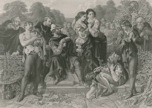 Orlando en de Worstelaar, Zoals U Het Wilt door Daniel Maclise