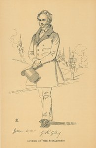 Ds. George Robert Gleig door Daniel Maclise