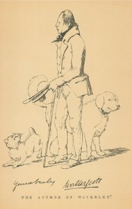 Sir Walter Scott door Daniel Maclise