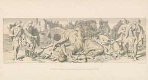 De Dood van Tostig en Harold Hardrada, na de Slag bij Stamford Bridge