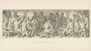 Willem verleent Harold de waardigheid van een Normandische ridder