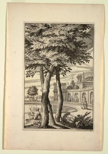 Plaat in Nouveaux Livre de Paysages (Nieuw Boek van Landschappen)
