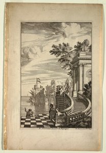 Titelpagina, Nouveaux Livre de Paysages