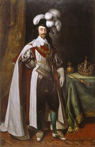 Karel I door Daniel Mytens
